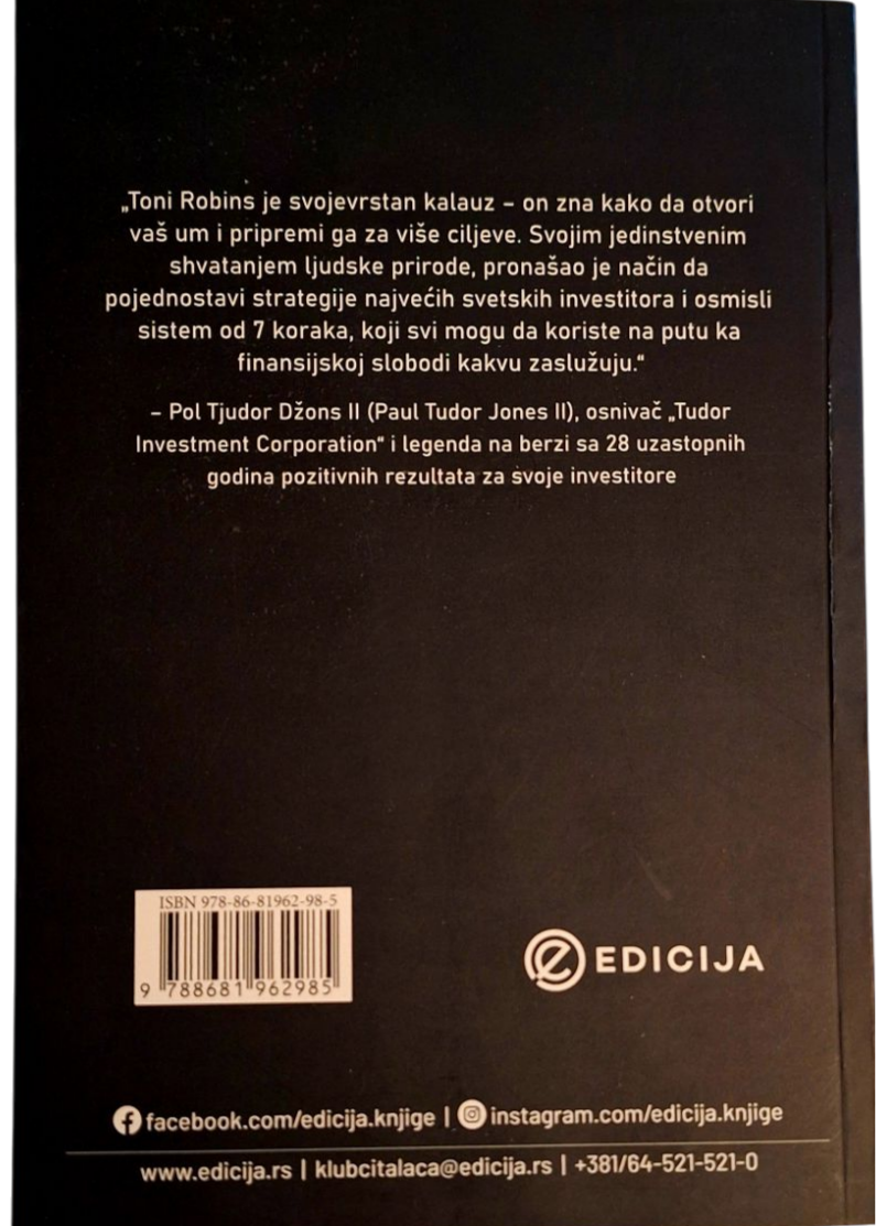 Novac Ovladajte Igrom - Toni Robins