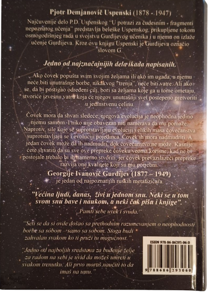 U Potrazi Za Čudesnim - P. D. Uspenski