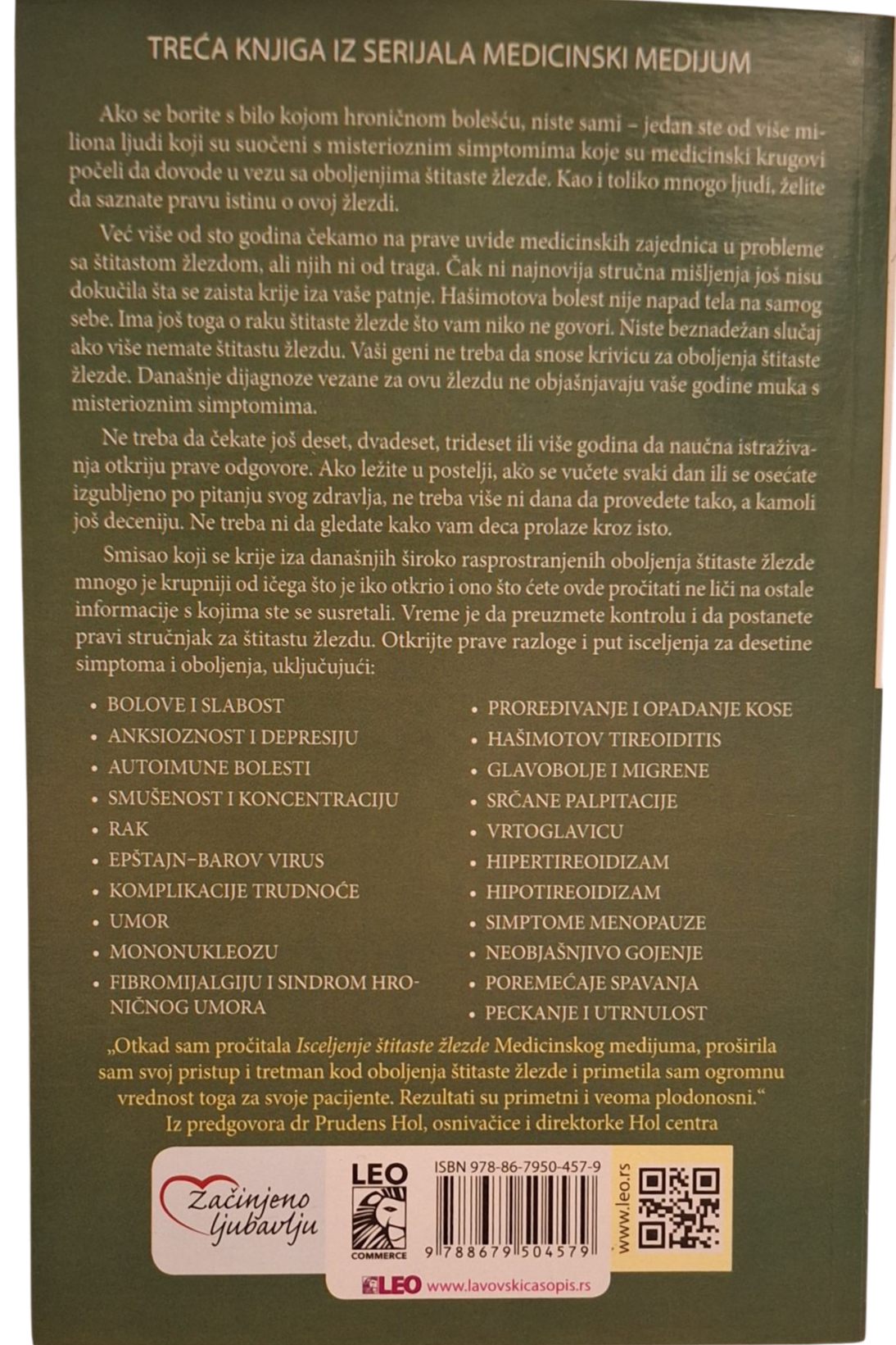 Isceljenje štitaste žlezde - Entoni Vilijem
