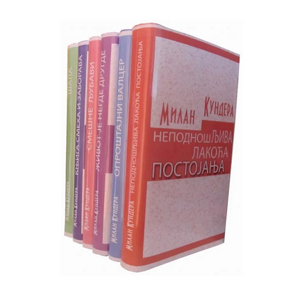 Milan Kundera komplet